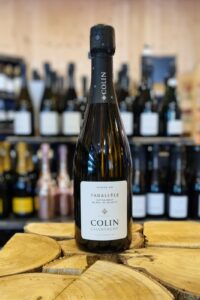Bouteille de champagne Colin Extra brut Blanc de Blancs Premier cru de la cave L'Essentiel